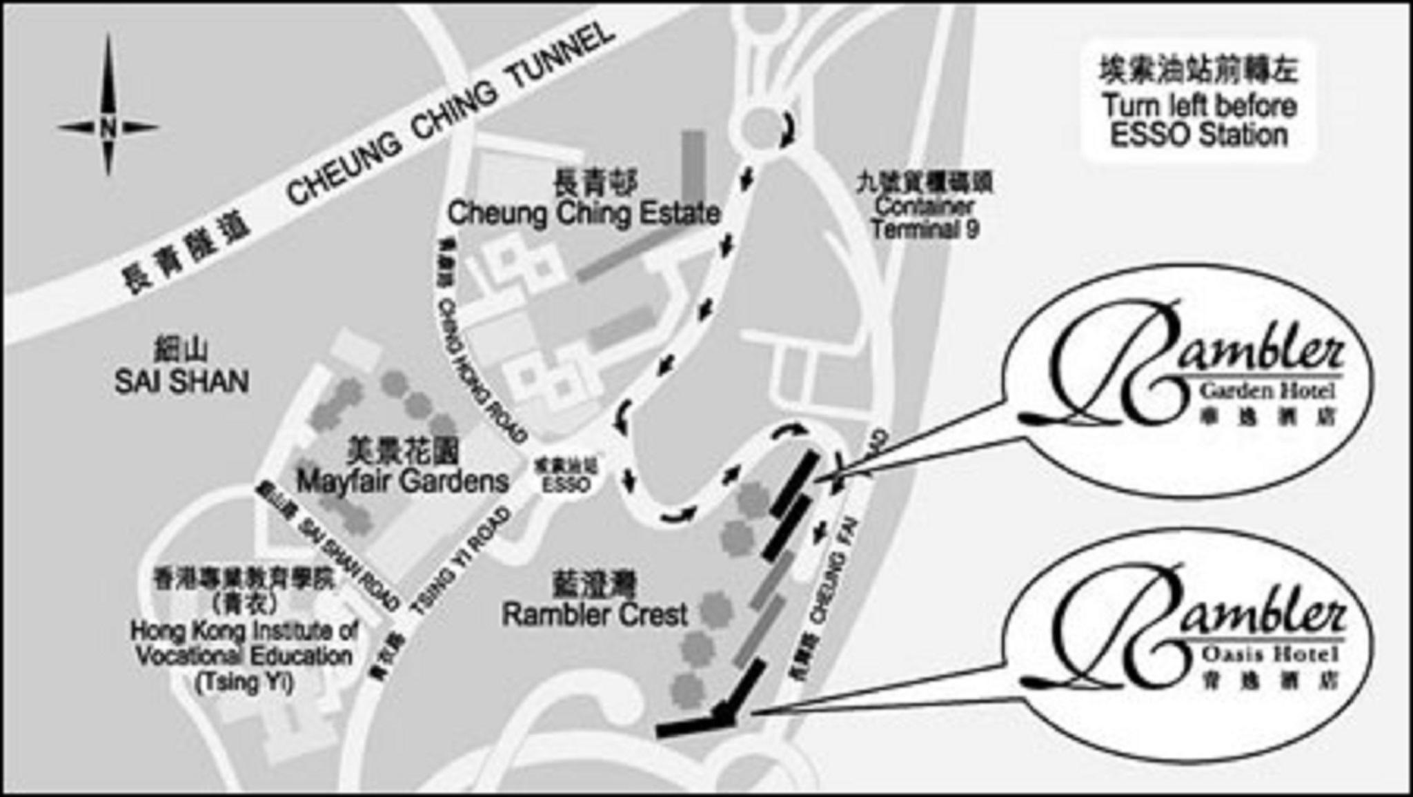 램블러 가든 호텔 홍콩 외부 사진